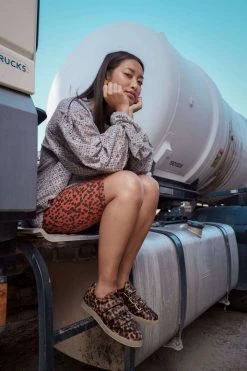 Heimstone SALES Biker Glue In Brick Leopard Jersey