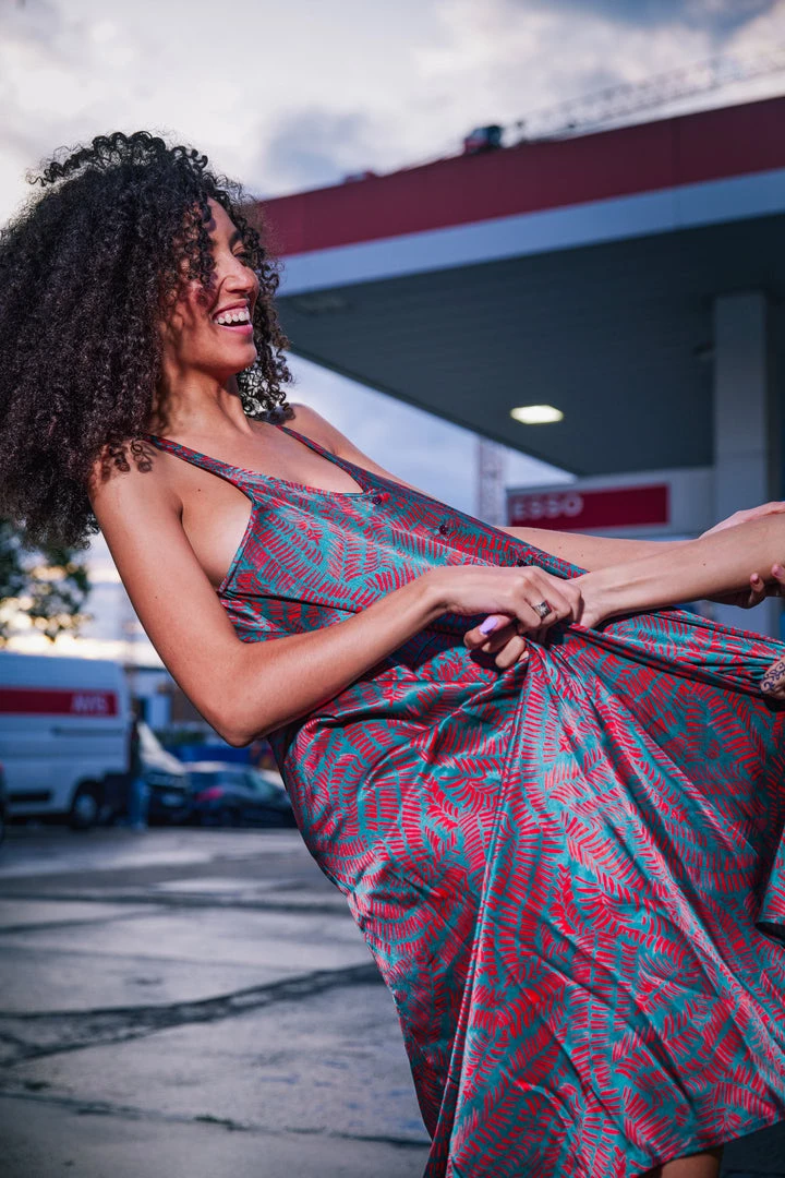 Heimstone SALES Java Dress In Palmera Print 1 Heimstone SALES Java Dress In Palmera Print