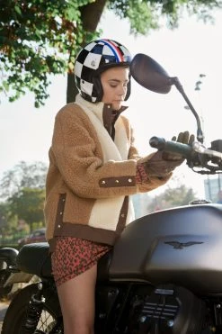 Heimstone Idol Jacket In Tricolore Wool