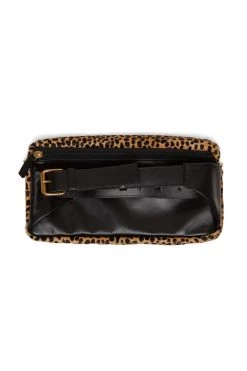 Heimstone Leather Goods Fanny Pack In Cheetah Printed Leather