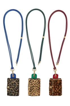 Heimstone Heimstone Signature 30 The Minis - 6 Key Holder In Leopard Leather