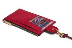 Heimstone The Minis - Large Neck Wallet In Leopard Printed Leather