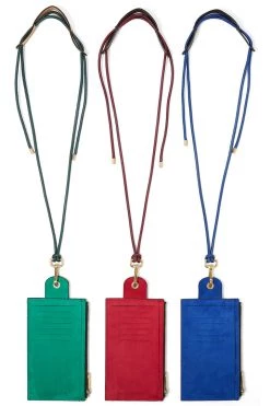 Heimstone The Minis - Large Neck Wallet In Giraffe Printed Leather