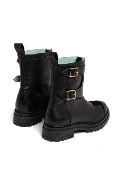 Heimstone Woodstock Rangers Boots In Black Leather Shoes 16