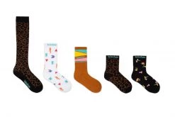 Heimstone Ankle Socks In Tetris Print Accessories