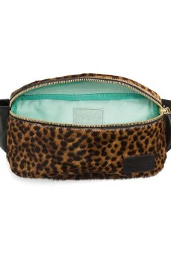 Heimstone Fanny Pack In Leopard Printed Leather Heimstone Signature 30