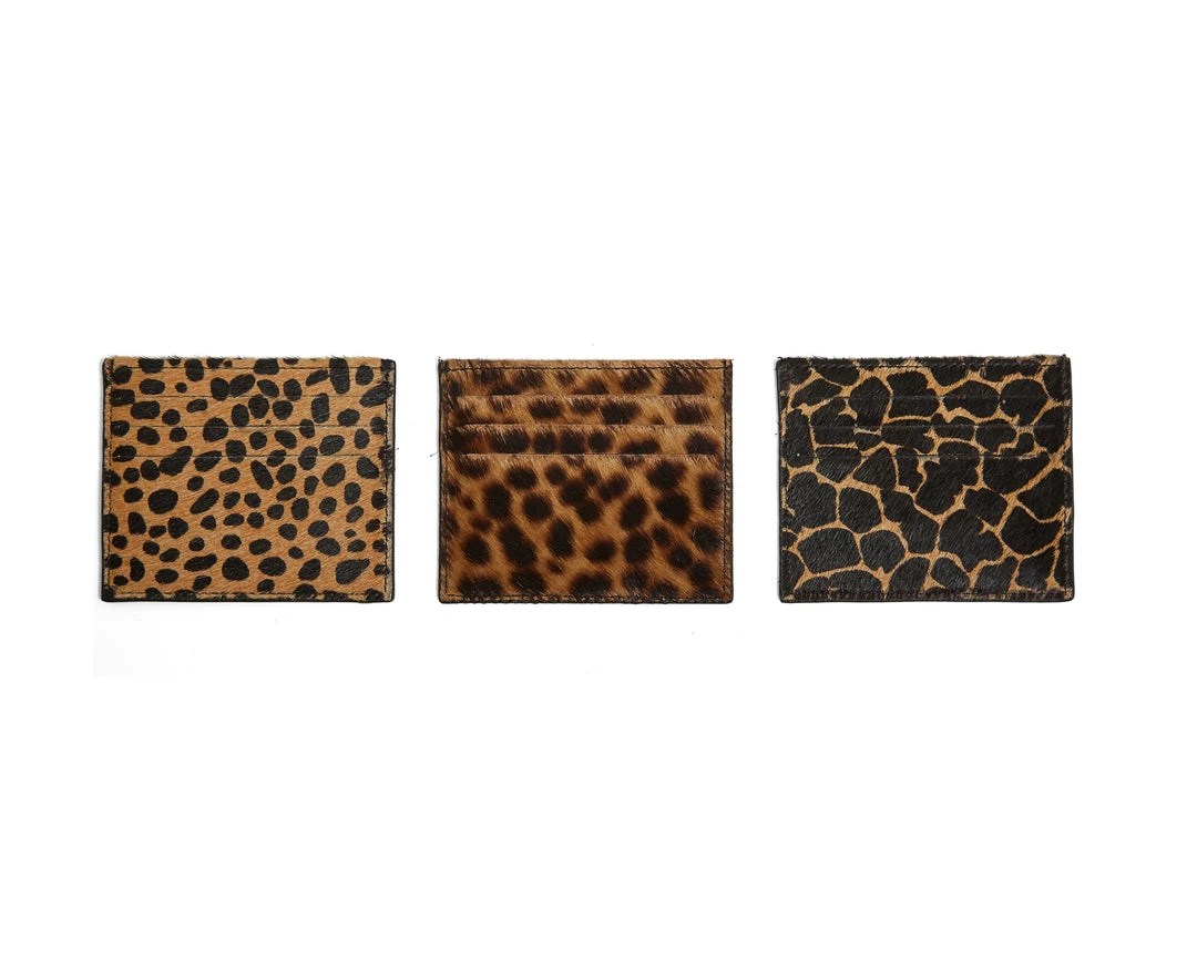 Heimstone The Minis & Maxis The Minis - Card Holder In Cheetah Leather 4 Heimstone The Minis & Maxis The Minis - Card Holder In Cheetah Leather