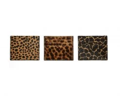 Heimstone The Minis - Card Holder In Leopard Leather
